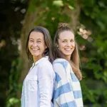 Portrait: Géraldine Lutz und Melanie Kobel, die Gründerinnen von Vision Vibes (size 150)