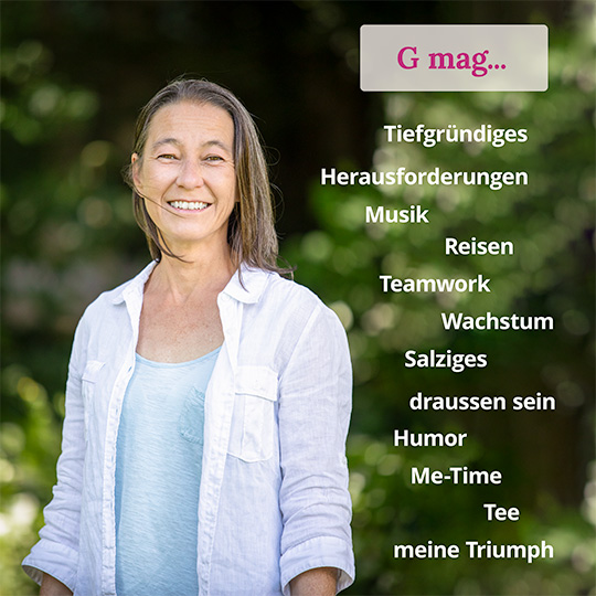 Portrait: Géraldine Lutz - Mitinhaberin und Coach bei Vision Vibes