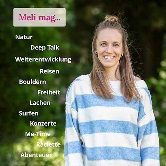 Portrait: Melanie Kobel - Mitinhaberin und Coach bei Vision Vibes